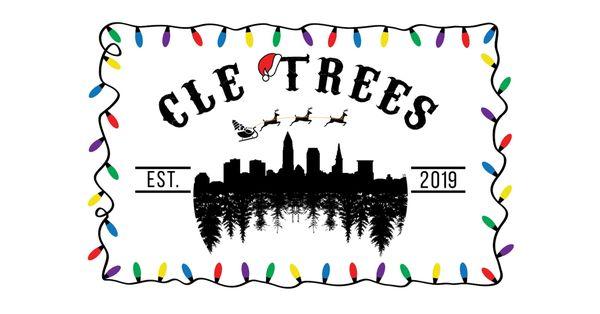 The Cleveland skyline reflected in trees represents our vision