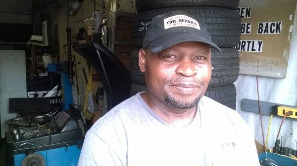 Roy is know throughout the area as a kind and honest tireman. Come see him at his shop, a local landmark in Canton.