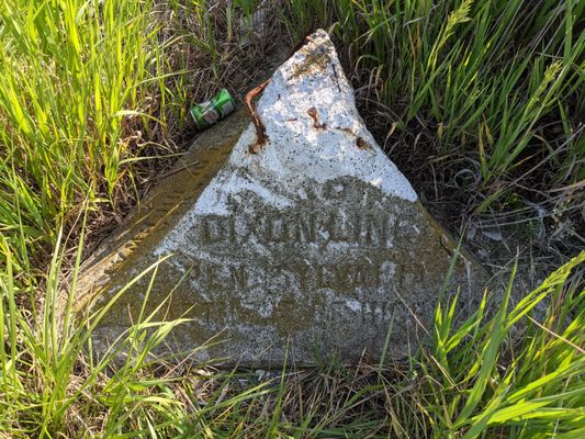 Mason and Dixon Line 105th Mile Stone