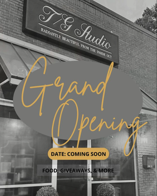 Grand Opening coming soon!