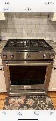 Frigidaire Gas Stove Installation