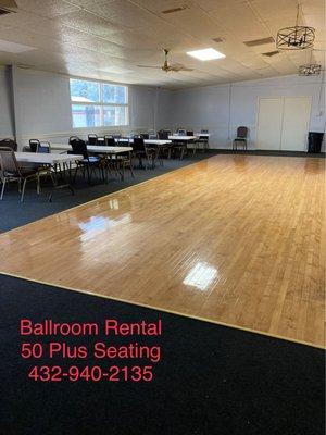 Ballroom great for all your events.