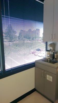 Doctor's office view