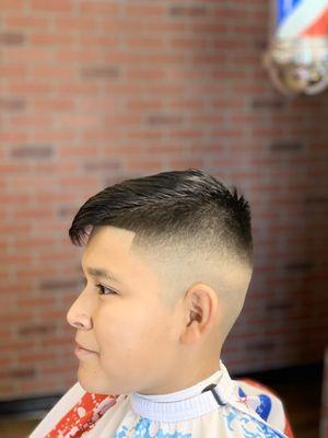 Haircut by barber Tomas 8324437129