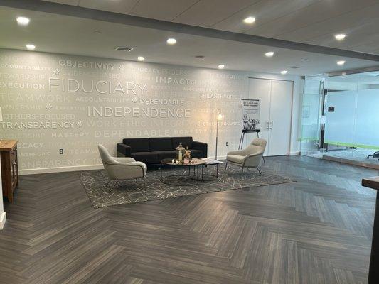 Lobby of Greenspring Advisors