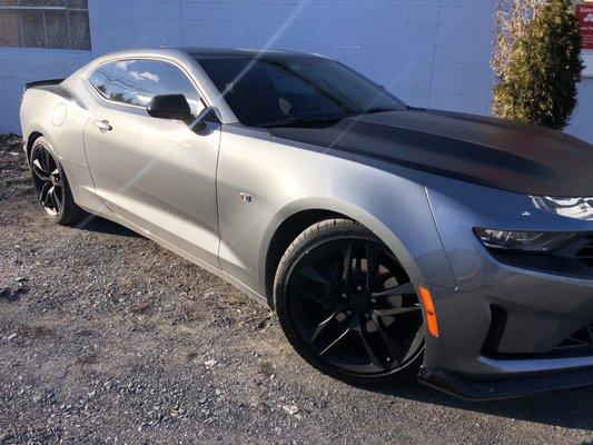 Window tint on a Camaro