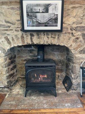 Working gas stoves help keep us warm and cozy in colder weather.