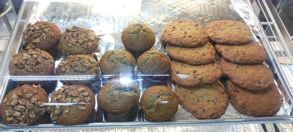 Chocolate Chip cookies and Gluten free muffins