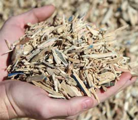 Blue Chip Hard Wood Mulch | Most cost efficient Mulch. Playground Mulch, Topsoil, Gravel, Stone, Rock, & Sand in OKC, Norman.