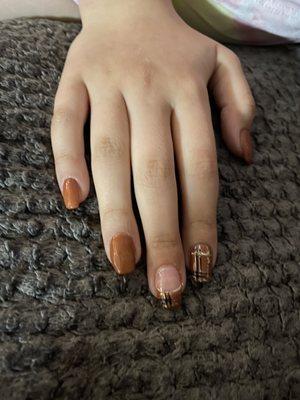 Photos of my daughters nails!!! She loves the staff and atmosphere.