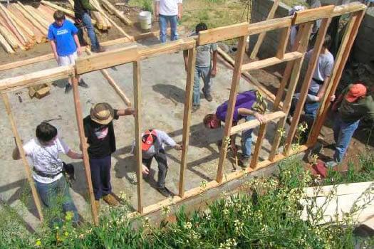 Building a house in Mexico