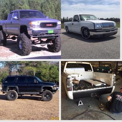 A few of my trucks Windle has been a major part of