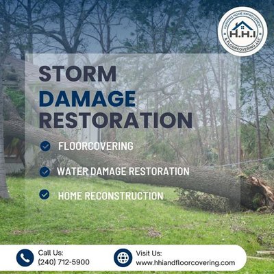 Trust our experienced team to restore your home to its pre-storm condition.  Contact Us (240) 712-5900