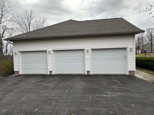 New garage roof