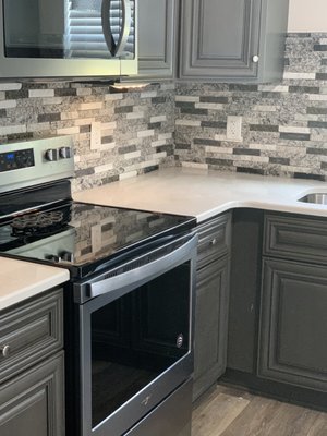 New backsplash