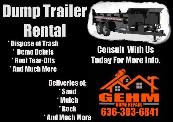 Dump Trailer Rental