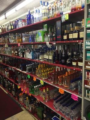 Wide variety of liquor!