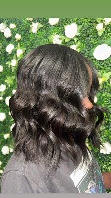 Quick Weave with Wave Curl