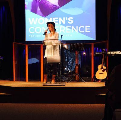 Stephanie, Speaker at Women's Conference at Wellspring Worship Center