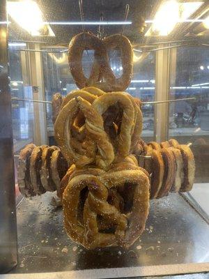 pretzel stand