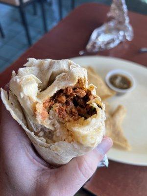 Al Pastor Super Burrito