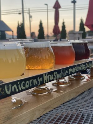 Just a little flight. From unicorns to maple.