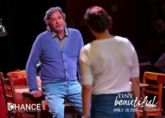 "Tiny Beautiful Things" at Chance Theater. Playing April 5-28, 2024