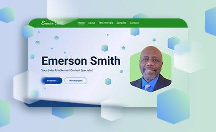 Writer Smith (New website design)