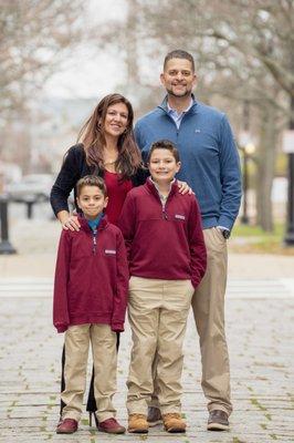 Family photo session - Charlestown Navy Yard - 11/22/20