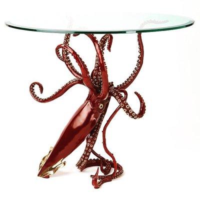 My 'Legend' bronze giant squid table created in my sculpture studio here at The Point