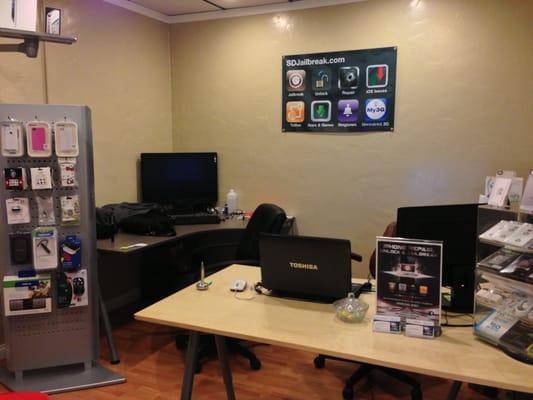 San Diego Jailbreak Office.  We have your iPhone accessories!