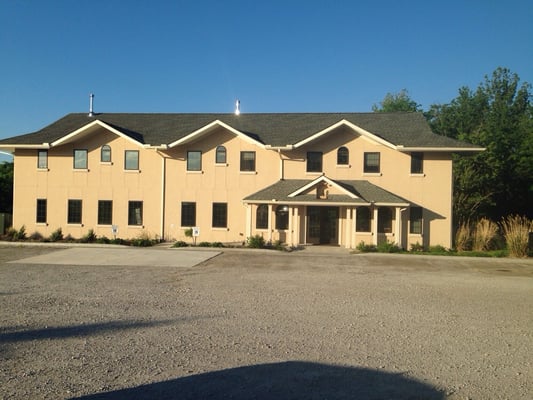 St. Joseph's Hall. Where there is a reception hall, lounge, and guest quarters.