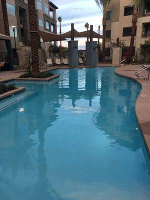 New commercial pool start up, Broadstone Chandler Fashion Square apartment complex