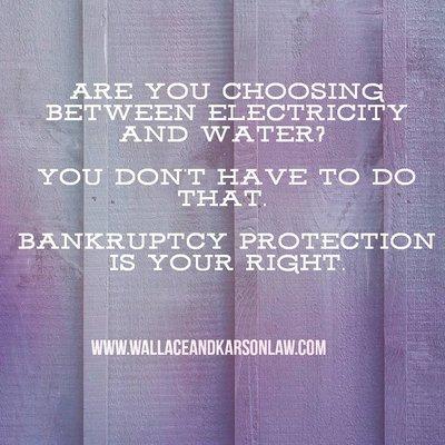 The hardest part of bankruptcy is seeing an attorney. Life doesn't need to be this difficult. We got you.