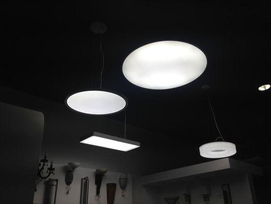 ELITE LIGHTING - SOLEIL Photo from our Commercial Showroom in El Monte, CA.