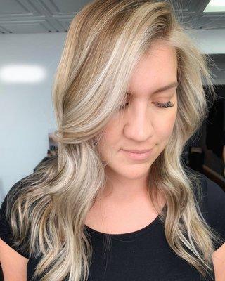 Blonde balayage