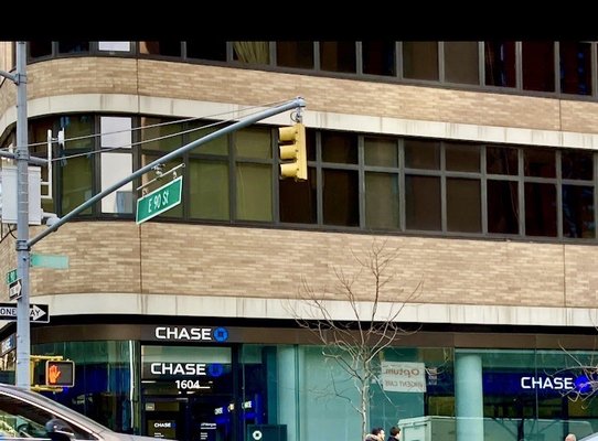 This Chase branch on Third Avenue at 90th Street is closed on Saturday except ATM. 02/24/24