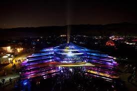 LIB Woogie Stage at night