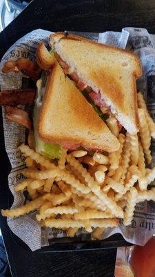 BLT with fries