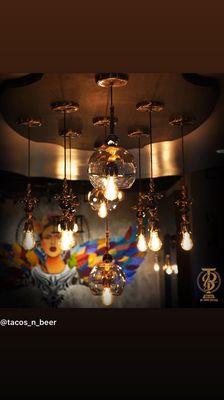 Ambiance lighting artwork