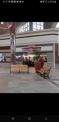 Flashlight Barbershop Located in the Food Court of Southpark Mall