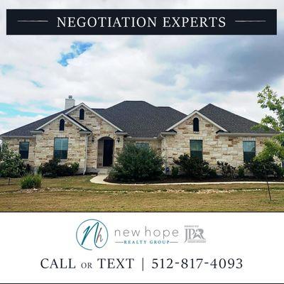 Cedar Park real estate agents, New Hope Realty Group helps sellers and buyers. Call or text us at 512-817-4093