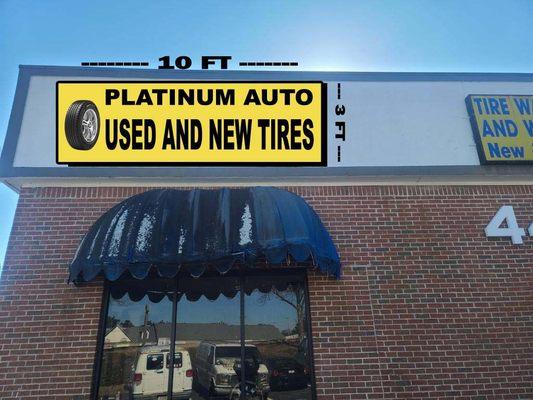 Platinum used and new tires offers good prices on both new and used tires..  Check us at 4450 Lawrenceville hwy Suite A Lilburn GA 30047