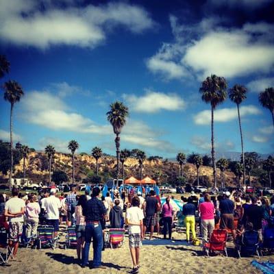 Church at the beach.