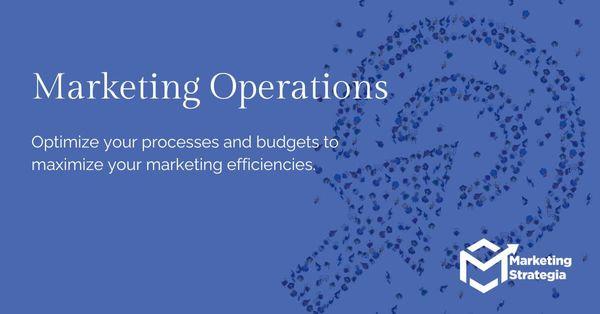 One of our services: Marketing Operations