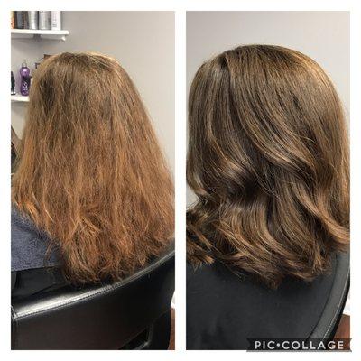 From fried box color to profession color