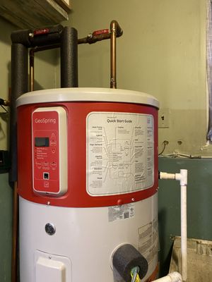 Electric Hot water installation