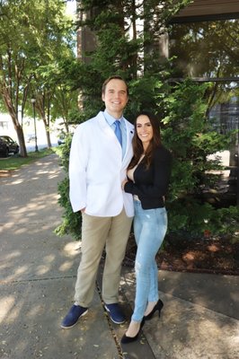 Dr. Matthew Skorheim with wife and COO, Courtney Skorheim