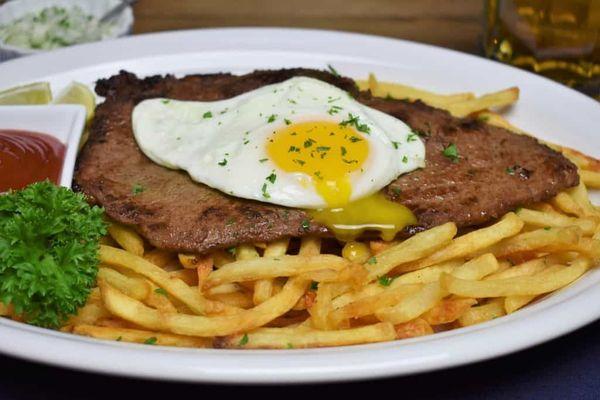 Bistec A Caballo