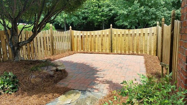 Brick Patio Installation